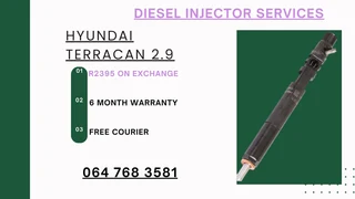 Hyundai Terracan 2.9 Diesel Injectors Services