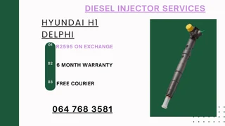 Hyundai H1 Delphi Diesel Injectors Services