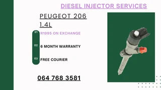 Peugeot 206 1.4 Diesel Injectors Services