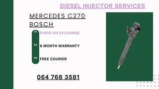 Mercedes C270 Bosch Diesel Injectors Services