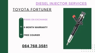 Toyota Fortuner Diesel Injectors For Sale On Exchange