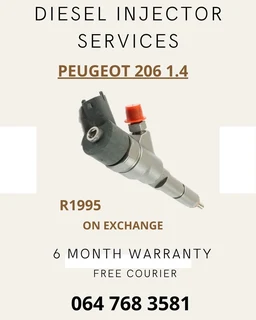 Peugeot 206 1.4 Diesel Injectors For Recon