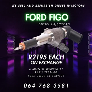Ford Figo 1.4 Diesel Injectors For Recon/ Exchange