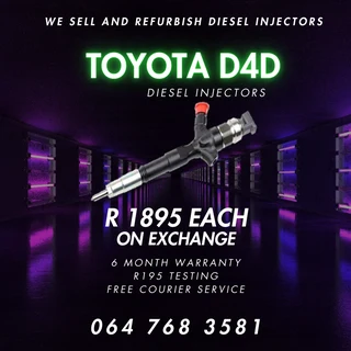 Toyota Hilux Diesel Injectors For Recon/ Exchange