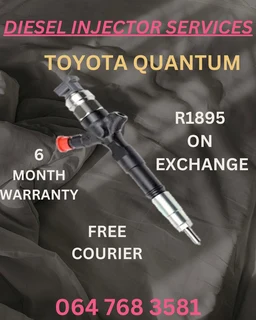 Toyota Quantum Diesel Injectors For Recon