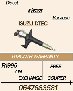 Isuzu Dtec Diesel Injector Services