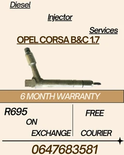 Opel Corsa 1.7 Diesel Injectors Services