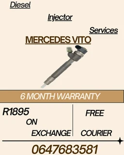Mercedes Vito Diesel Injectors To Recon Services