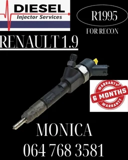 Renault 1.9 Diesel Injector Services