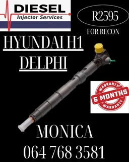 Hyundai H1 Delphi Diesel Injector Recon Services