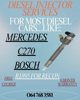 Mercedes C270 Bosch Diesel Injector Services