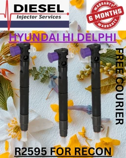 Hyundai H1 Delphi Diesel Injectors Recon Services