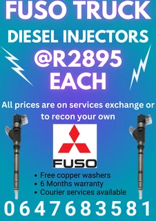 Fuso Truck Diesel Injectors/ Free Copper Washers