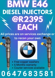 Bmw E46 Diesel Injectors For Sale Copper Washers Included