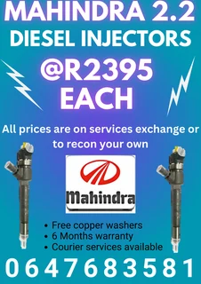 Mahindra 2.2 Diesel Injectors For Sale Free Copper Washers