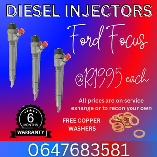 Ford Focus Diesel Injectors For Sale With Warranty