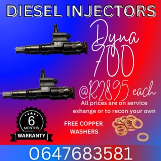 Dyna 700 Diesel Injectors For Sale Free Copper Washers