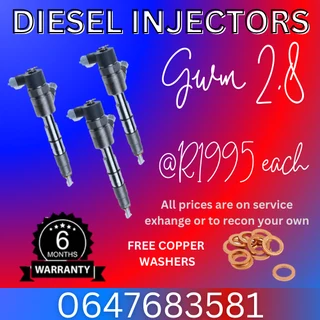 Dyna 300 Diesel Injectors For Sale