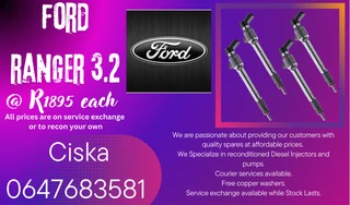 Ford Ranger 3.2 Diesel Injectors For Sale Free Copper Washers