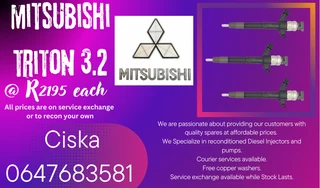 Mitsubishi Triton 3.2 Diesel Injectors For Sale We Recon And Sell On Exchange
