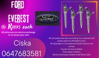 Ford Everest Diesel Injectors For Sale We Recon And Sell On Exchange