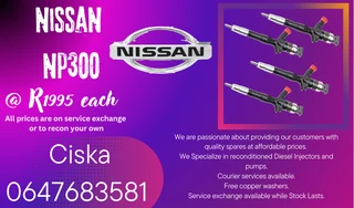 Nissan Np300 Diesel Injectors For Sale Free Copper Washers