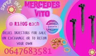 Mercedes Vito Diesel Injectors For Sale Free Copper Washers