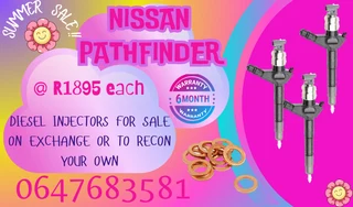 Nissan Pathfinder Diesel Injectors For Sale Free Copper Washers