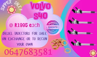 Volvo S40 Diesel Injectors For Sale With Warranty