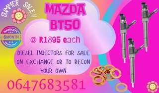 Mazda Bt50 New Diesel Injectors For Sale Free Copper Washers