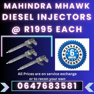 MAHINDRA MHAWK DIESEL INJECTORS FOR SALE FREE COPPER WASHERS
