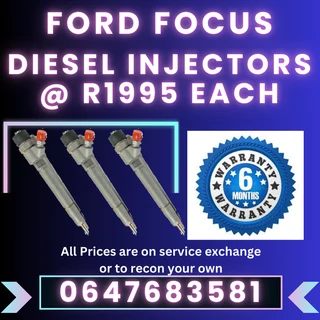 Ford Focus Diesel Injectors For Sale With Warranty