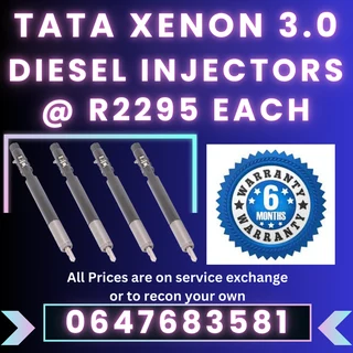 Tata Xenon 3.0 Diesel Injectors For Sale With Warranty