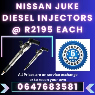 nissan juke diesel injectors for sale we recon and sell on exchange