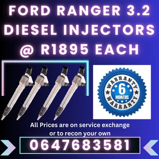 Ford Ranger 3.2 Diesel Injectors For Sale We Recon And Sell On Exchange
