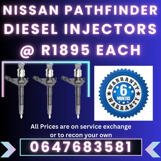 Nissan Pathfinder Diesel Injectors For Sale 6 Months Warranty