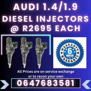 Audi 1.4/1.9 Diesel Injectors For Sale