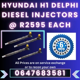 Hyundai H1 Delphi Diesel Injectors For Sale Free Copper Washers
