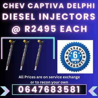 Chev Captiva Delphi Diesel Injectors For Sale We Recon And Sell On Exchange