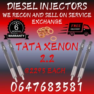 Tata Xenon 2.2 Diesel Injectors For Sale Warranty Included