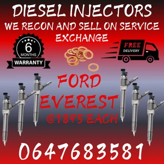 Ford Everest Diesel Injectors For Sale With Warranty