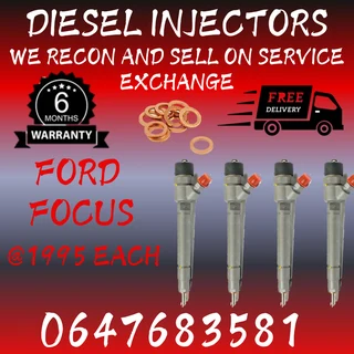 Ford Focus Diesel Injectors For Sale Warranty Included