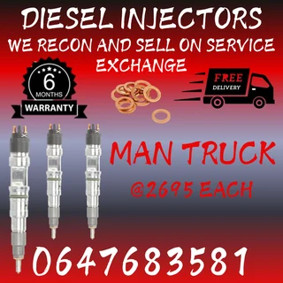 Man Truck Diesel Injectors For Sale 6 Months Warranty