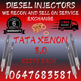 Tata Xenon 3.0 Diesel Injectors For Sale Free Copper Washers