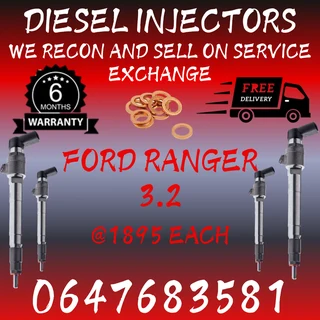 Ford Ranger 3.2 Diesel Injectors For Sale We Recon And Sell On Exchange