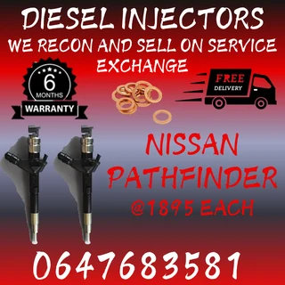 Nissan Pathfinder Diesel Injectors For Sale We Recon And Sell On Exchange