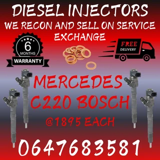 Mercedes C220 Diesel Injectors For Sale We Recon And Sell On Exchange