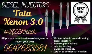 Tata Xenon 3.0 Diesel Injectors For Sale