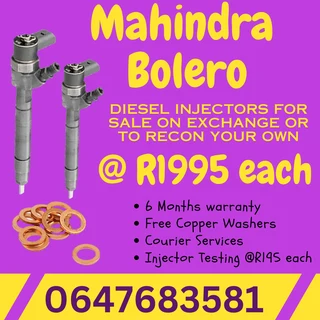Mahindra Bolero Diesel Injectors For Sale Free Copper Washers