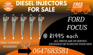 Ford Focus Diesel Injectors For Sale We Recon And Sell On Exchange